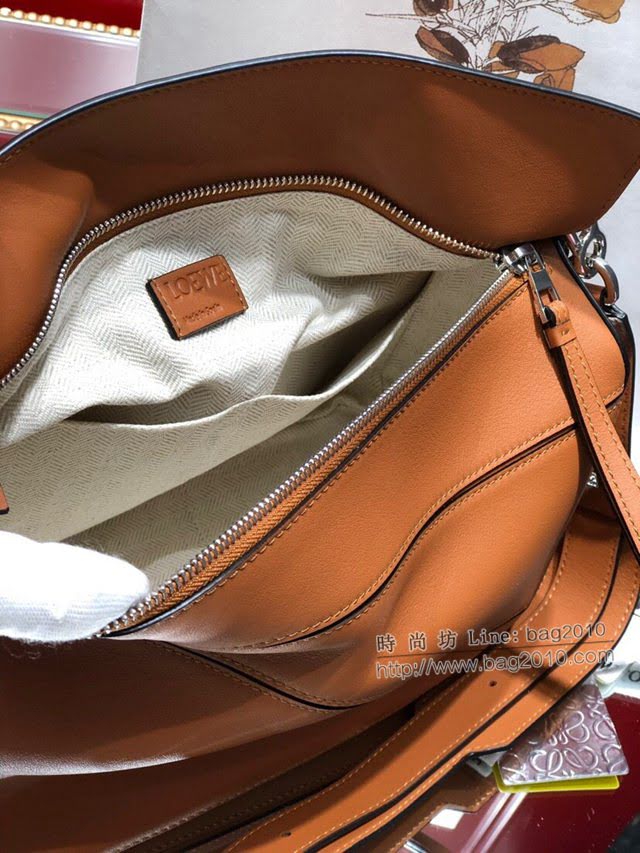 LOEWE經典爆款包包 羅意威中號Puzzle幾何拼接手提斜挎包 10171  tcl1149